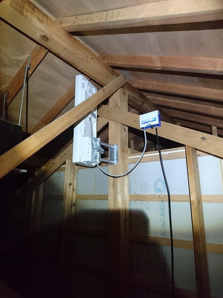 屋根裏設置特集 テレビのアンテナ工事ならライフテックス