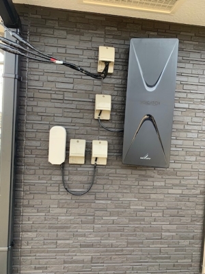 名古屋市羽塚町北側にてテレビアンテナ工事