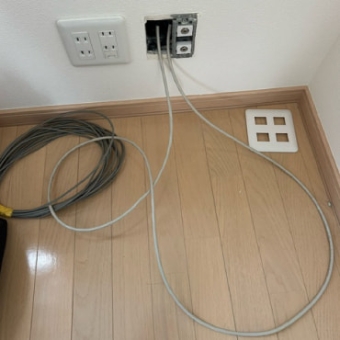 lan工事枚方市施工事例