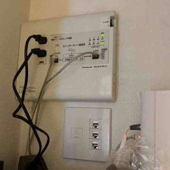 lan工事守口市施工事例