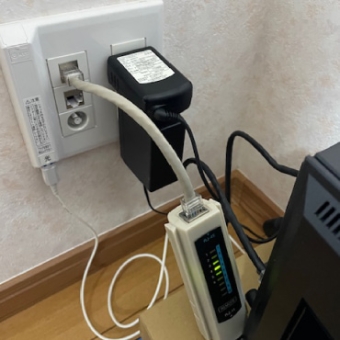 lan工事 高槻市施工事例