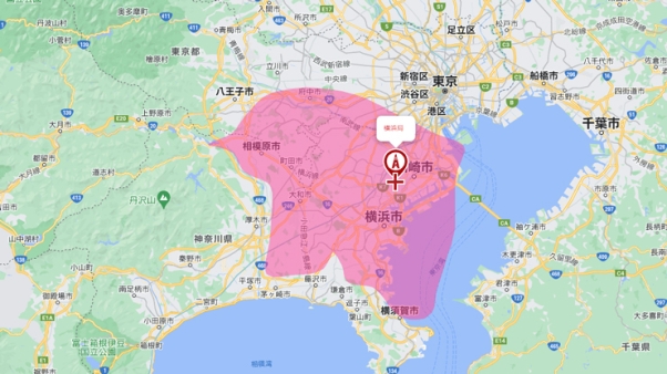 横浜局から受信する