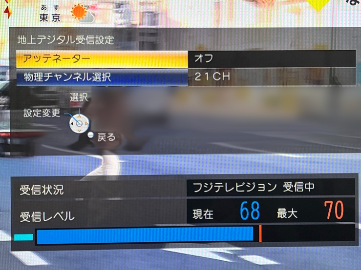 アンテナレベル