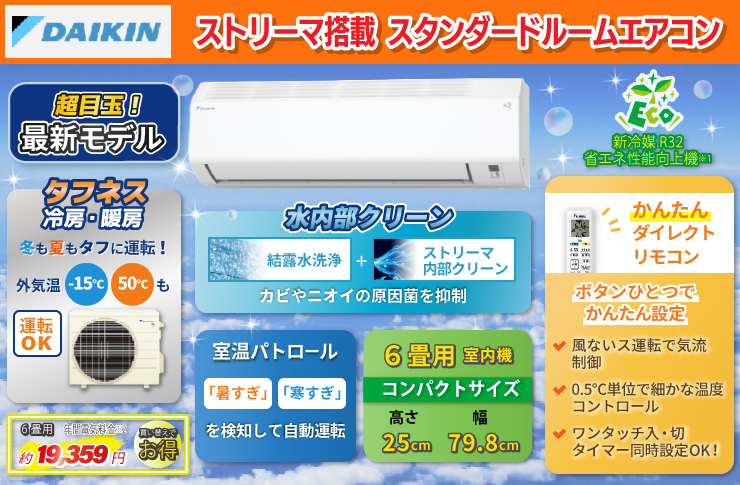 DAIKIN S224ATES 参考画像