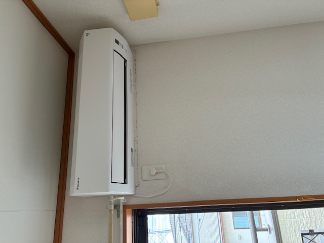 松戸市のエアコン取り付け工事事例