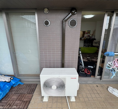 エアコン取り付け工事事例