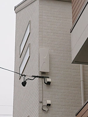 名古屋市緑区鶴が沢にてテレビアンテナ工事