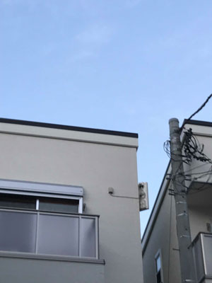 川崎市多摩区長尾にてテレビアンテナ工事