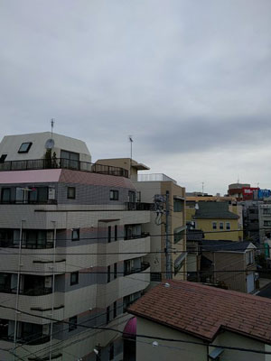 横浜市港北区日吉本町にてテレビアンテナ工事