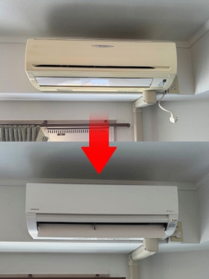 エアコン工事121813