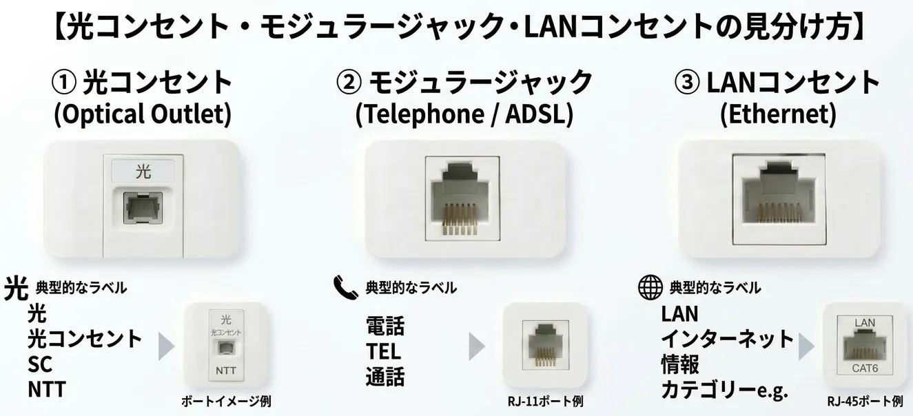 コンセントの形