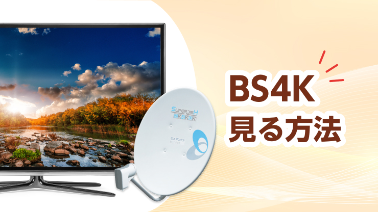 bs4k 見るには