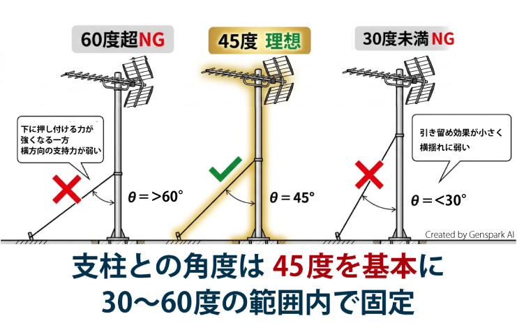 アンテナの張り方