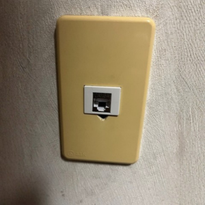 古いプレートとジャック